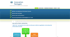 Desktop Screenshot of innovationpartagee.com